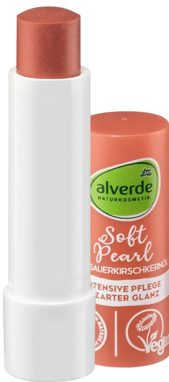 alverde Soft Pearl Lippenpflege