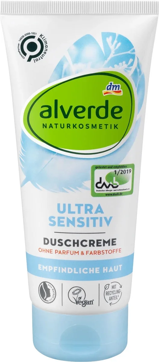 alverde Ultra Sensitiv Duschcreme