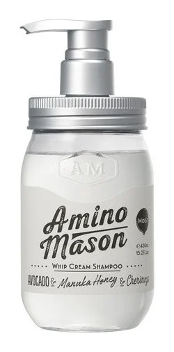 Amino Mason Whip Cream Shampoo (Avocado, Manuka Honey & Cherimoya)