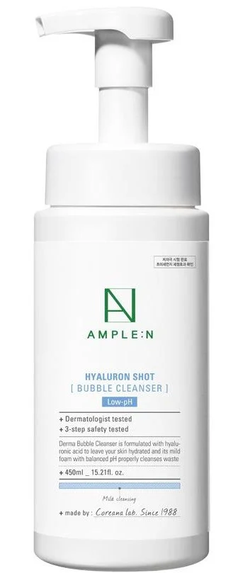 AMPLE:N Hyaluron Shot Bubble Cleanser