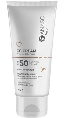 Kem CC Anasol Viso CC Cream Facial FPS50