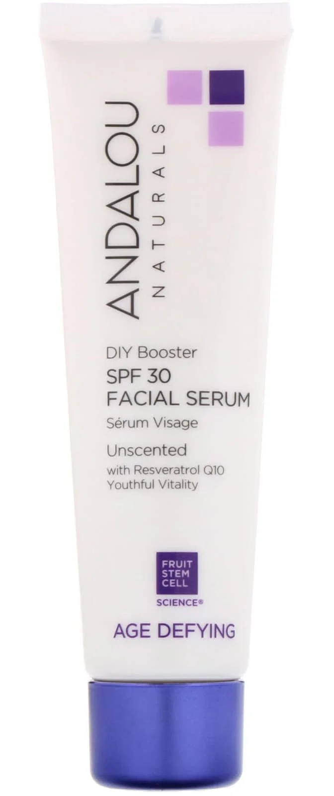 Andalou Naturals Andalou Diy Booster SPF 30 Facial Serum Unscented