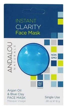 Mặt nạ Andalou Naturals Instant Clarity Clay Face Mask Argan Oil + Blue Clay