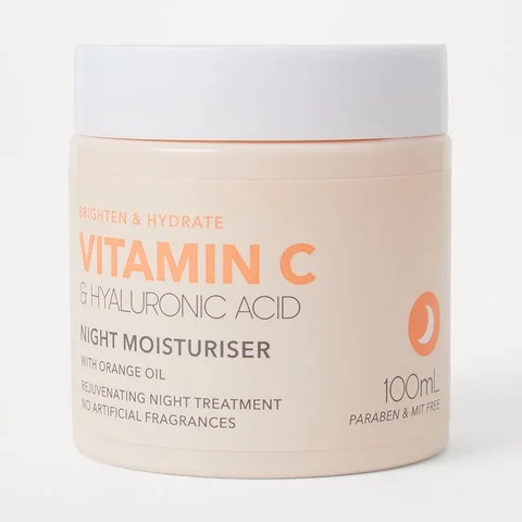 anko Vitamin C And Hyaluronic Acid Night Moisturiser