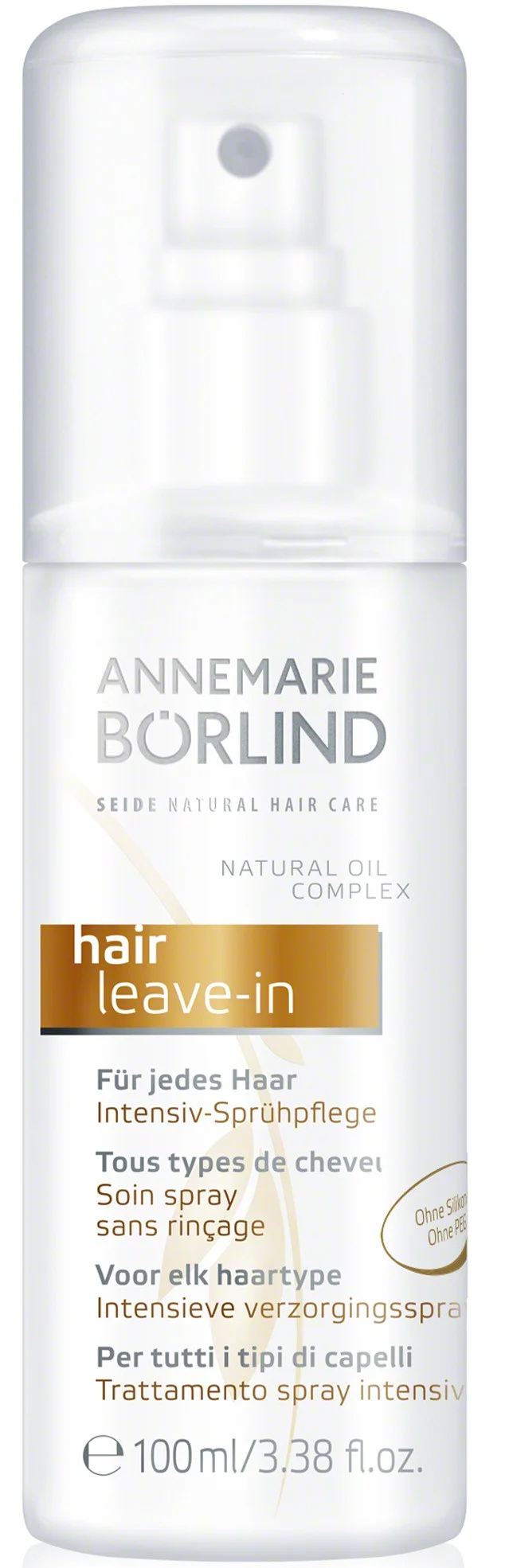 Xịt Annemarie Borlind Seide Natural Hair Care Leave-In Spray