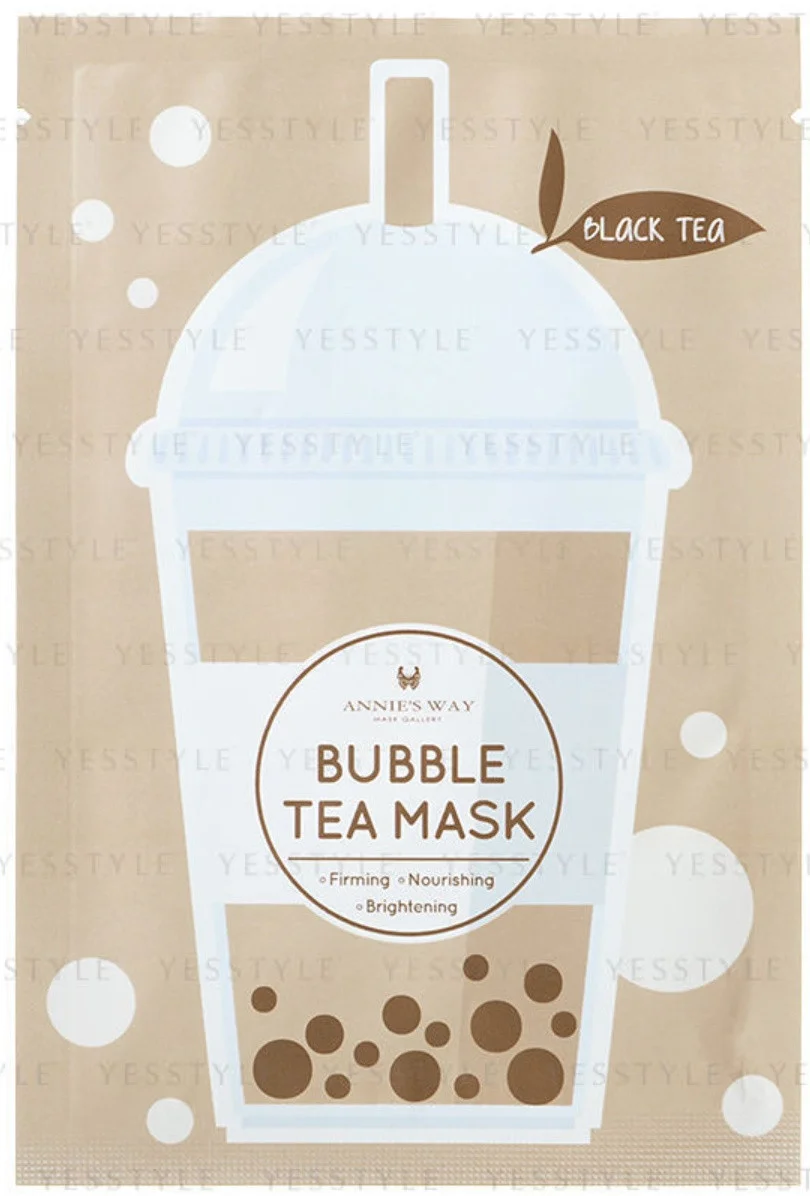 Annie's Way Bubble Tea Mask - Black Tea