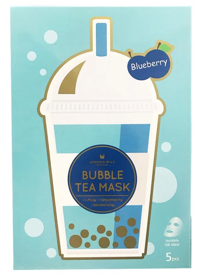 Annie's Way Bubble Tea Mask Blueberry