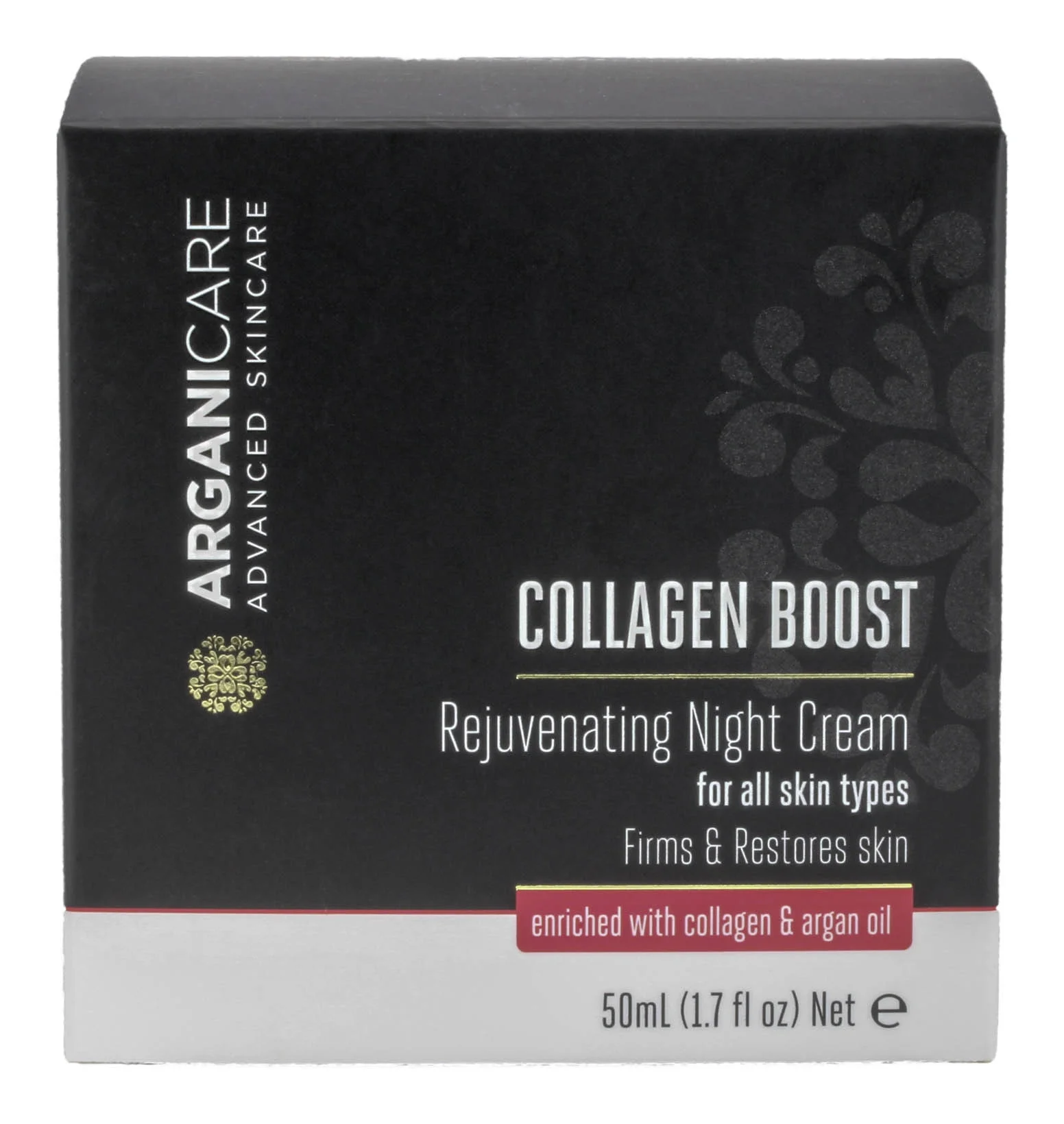 Kem dưỡng ban đêm ARGANICARE Collagen Boost Rejuvenating Night Cream