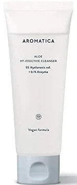 AROMATICA Aloe Hy-ffective Cleanser 5% Hyaluronic Sol.+ 0.1% Enzyme