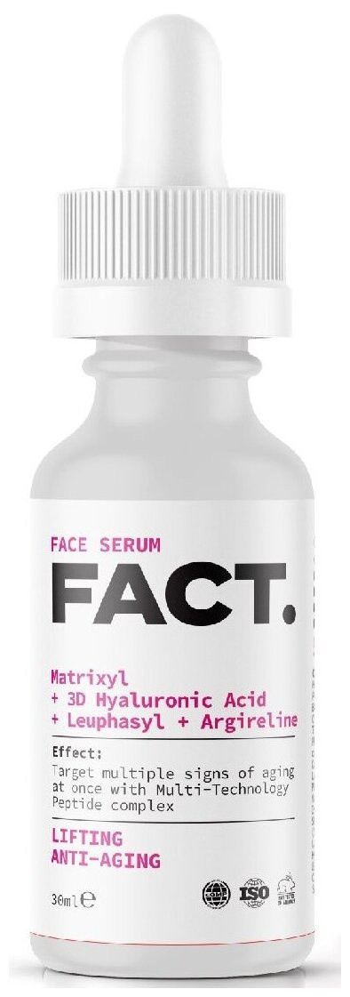 Thành phần ART&FACT. Matrixyl + 3d Hyaluronic Acid + Leuphasyl ...