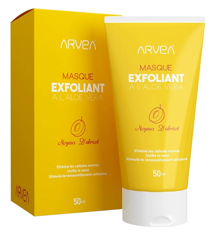 Arvea Masque Exfoliant A L'Aloe Vera