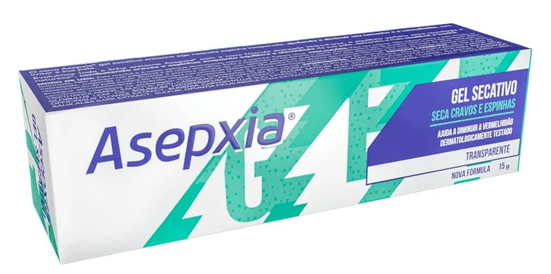 Asepxia Gel Secativo Transparente