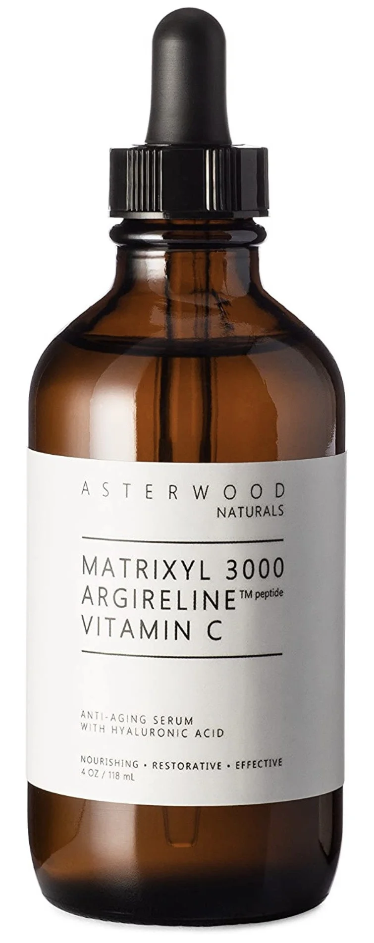 Asterwood Naturals Matrixyl 3000 + Argireline Peptide + Vitamin C