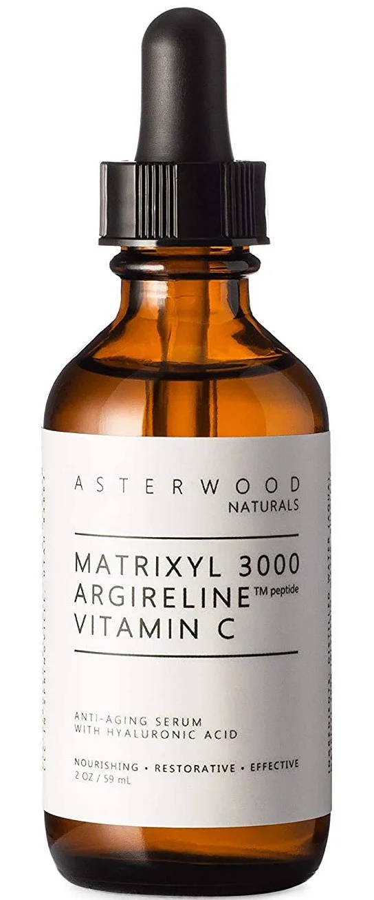 Asterwood Naturals Matrixyl 3000™ + Argireline™ Peptide + Vitamin C