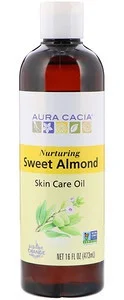 Aura Cacia Skin Care Oil, Nurturing Sweet Almond