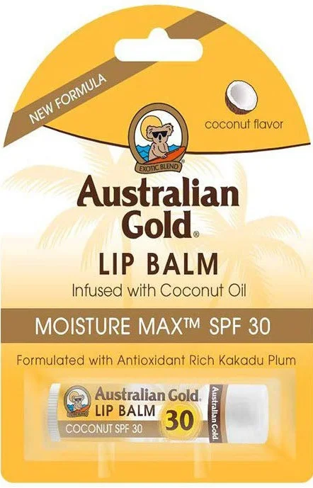 Son dưỡng Australian Gold Lip Balm Sunscreen SPF 30