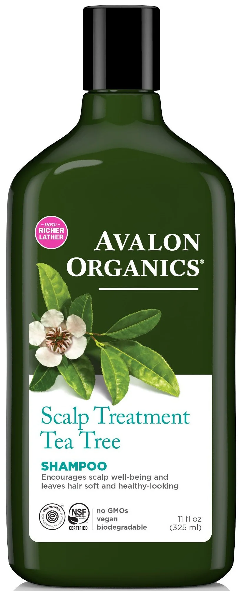 Avalon Organics Scalp Treatment Tea Tree Shampoo