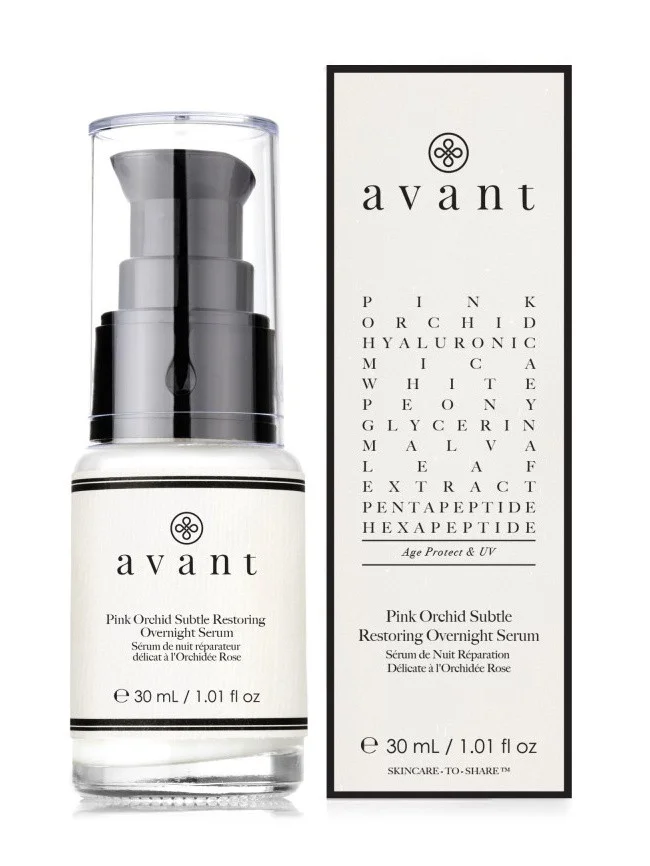 Avant Skincare Pink Orchid Subtle Restoring Overnight Serum