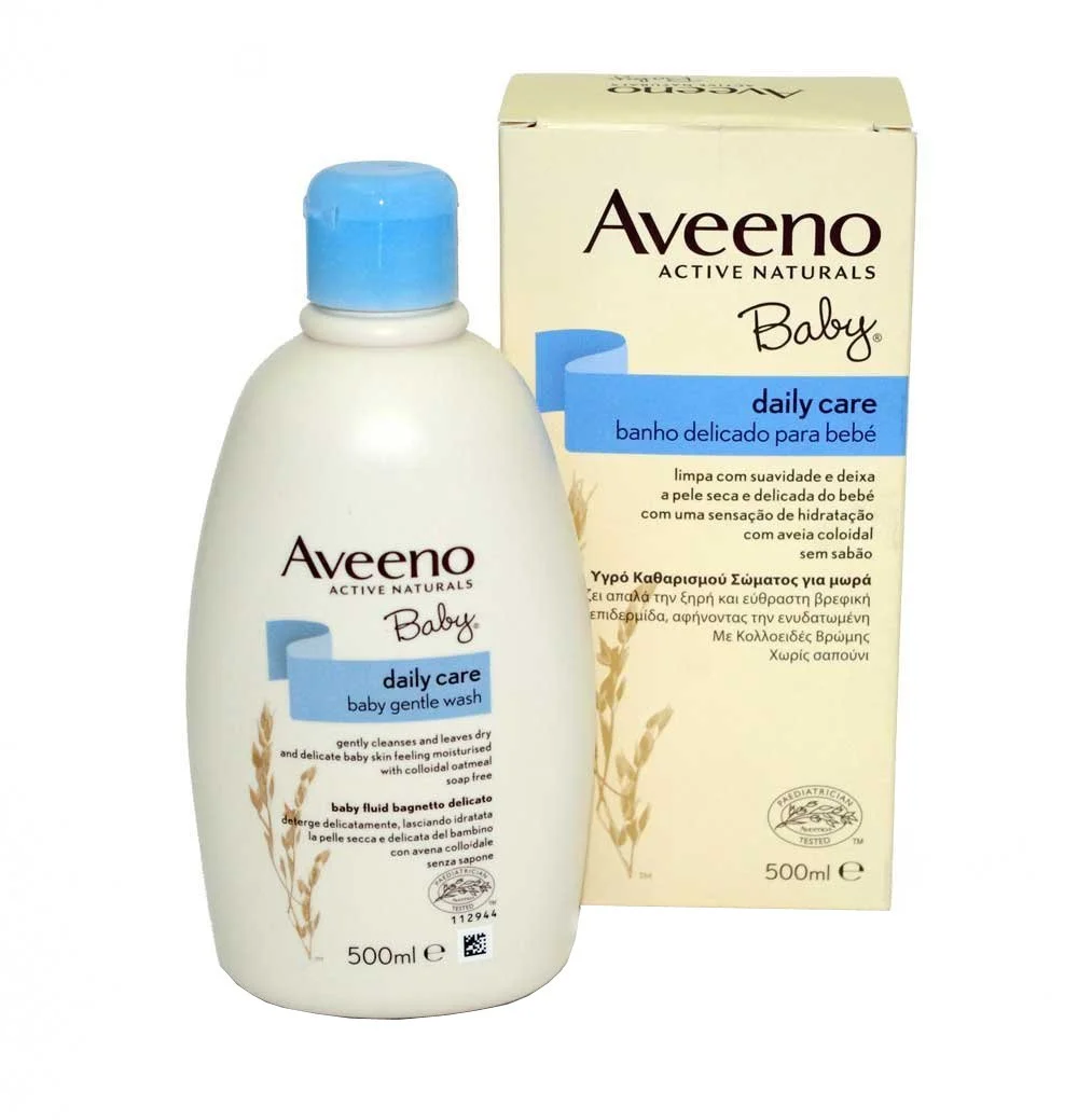 Aveeno Baby Duschgel & Shampoo - Seifenfreie Pflege Mit Haferextrakt 250ml