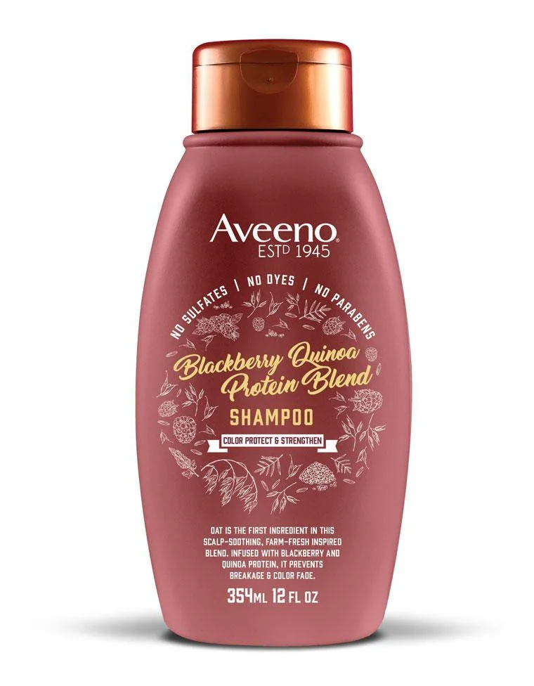 Aveeno Blackberry Quinoa Protein Blend Shampoo
