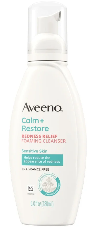 Sữa rửa mặt Aveeno Calm + Restore Redness Relief Foaming Cleanser