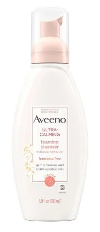 Aveeno Unscented Aveeno Ultra-Calming Foaming Cleanser For Sensitive Skin