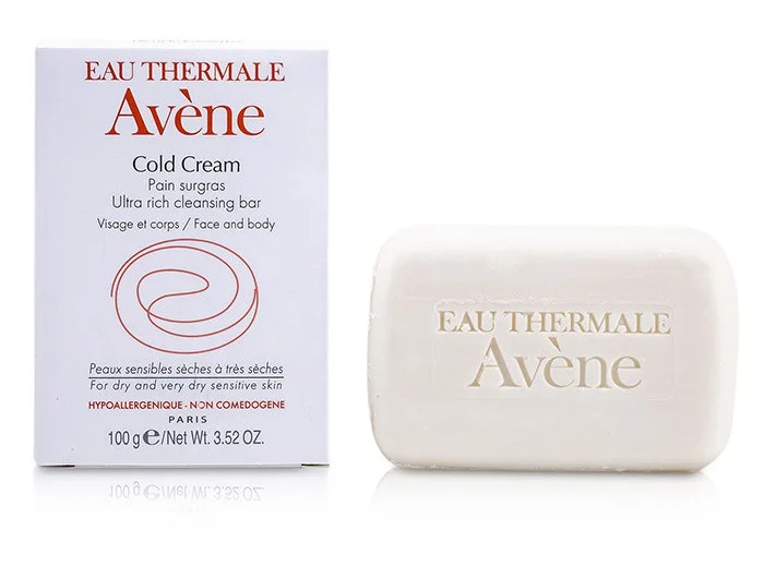 Kem Avene Ultra-Rich Soap-Free Cleansing Bar With Cold Cream