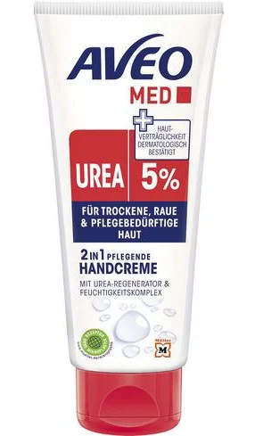 Aveo Med Urea 5% 2-in-1 Pflegende Handcreme