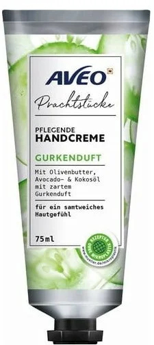 Kem tay Aveo Prachtstücke Pflegende Handcreme Gurkenduft