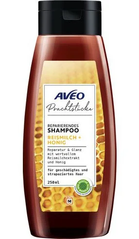 Aveo Prachtstücke Reparierendes Shampoo Reismilch + Honig