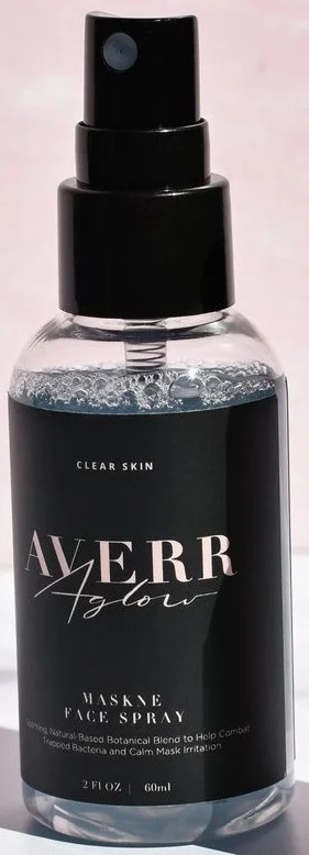 Averr Aglow Maskne Face Spray