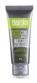 AVON Clearskin Máscara Negra Facial Com Minerais
