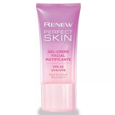 Avon Renew Perfect Skin Gel-Creme Matificante Fps 20
