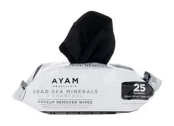 Tẩy trang Ayam Beauty Care Charcoal + Dead Sea Minerals Makeup Remover Wipes