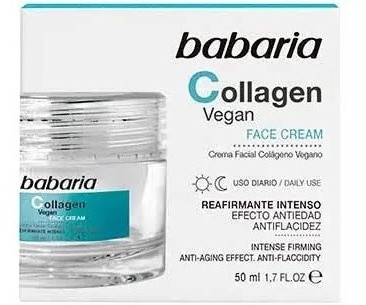 BABARIA Gesichtscreme Collagen Vegan – 50 Ml | Feuchtigkeitsspendende Pflege Für Gesicht & Hals