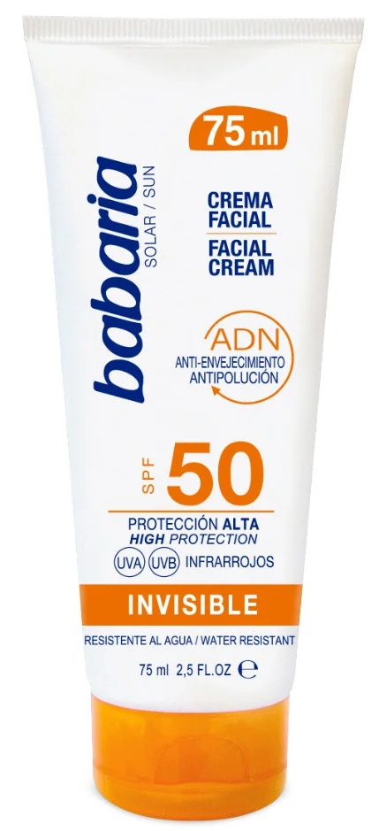 Kem Babaria SPF50 Invisible Facial Cream