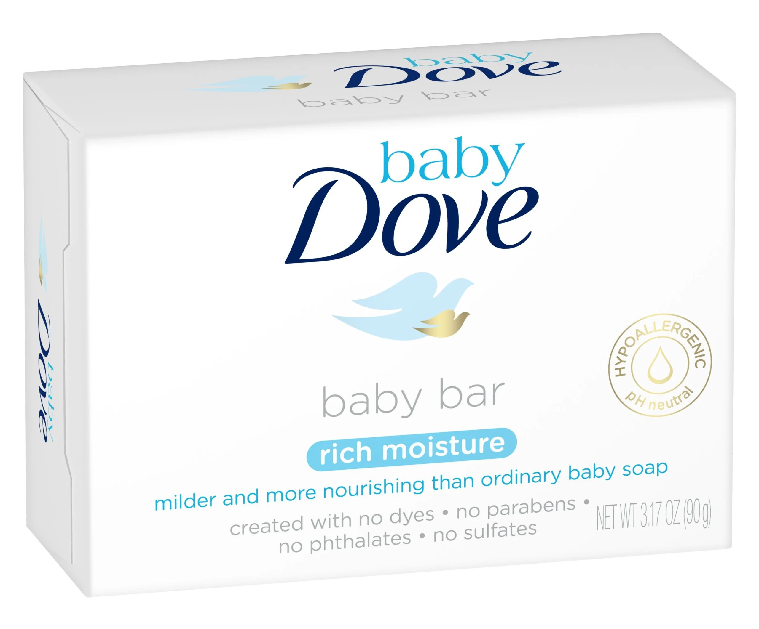 Baby Dove Rich Moisture Baby Soap Bar, 1 Ct / 3.17 Oz - King Soopers