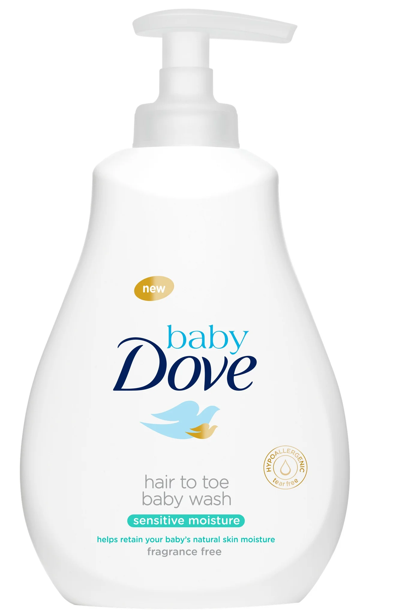 Dưỡng ẩm Baby Dove Hair To Toe Baby Bath Sensitive Moisturizing Baby Soap