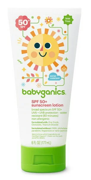 Babyganics Mineral Based Sunscreen Lotion Spf 50+