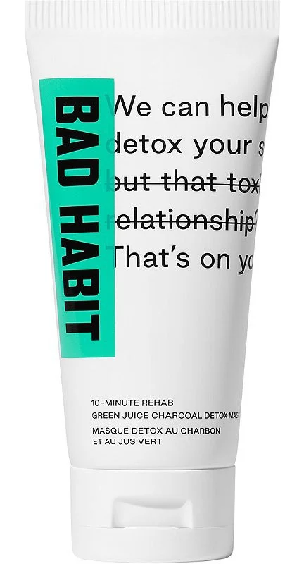 Mặt nạ Bad Habit 10-Minute Rehab Green Juice Charcoal Detox Mask