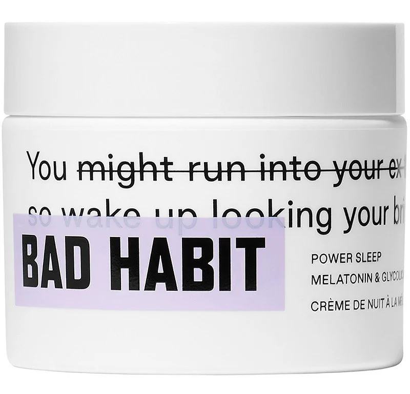 Kem dưỡng ban đêm Bad Habit Power Sleep Melatonin & Glycolic Night Cream
