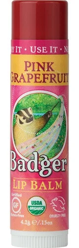 Son dưỡng Badger Classic Organic Lip Balm - Pink Grapefruit TÖRÖLNI
