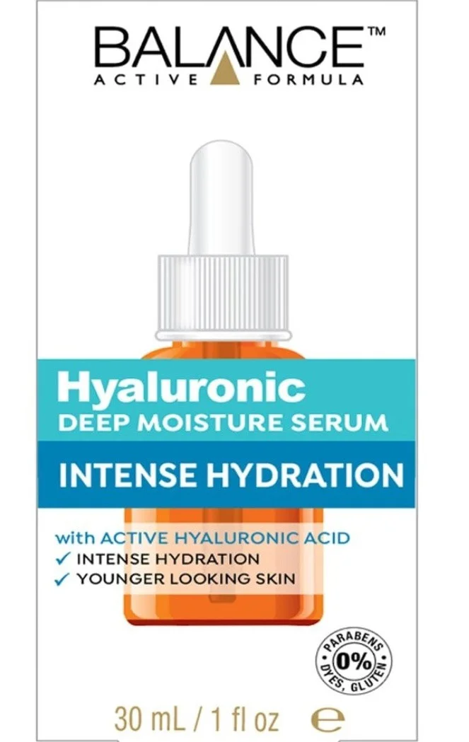 Balance Active Formula Hyaluronic Deep Moisture Intense Hydration With Active Hyaluronic Acid