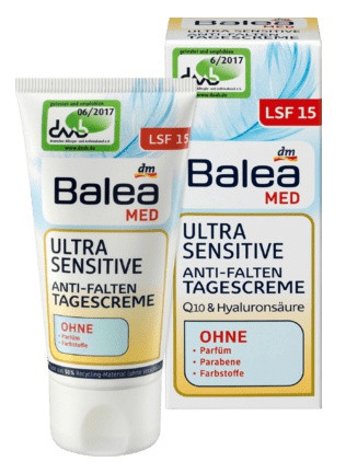 Balea Med Ultra Sensitive Tagescreme 4010355603401