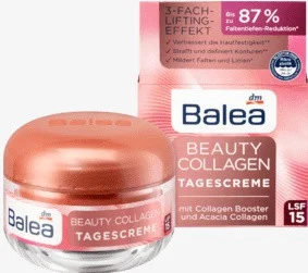 Kem dưỡng ban ngày Balea Beauty Collagen Day Cream With Collagen Booster And Acacia Collagen