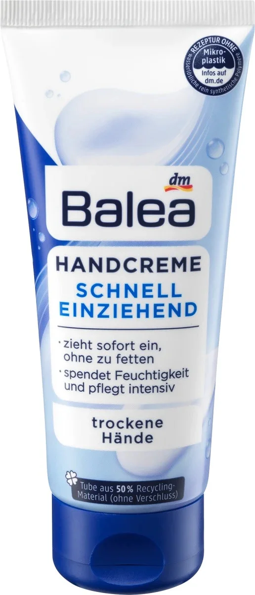 Kem tay Balea Handcreme Schnell Einziehend