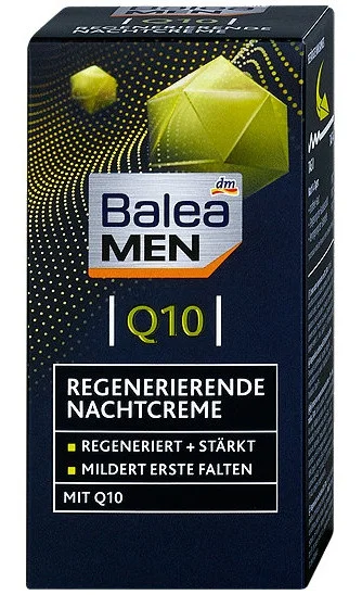 Balea MEN Regenerierende Nachtcreme Q10