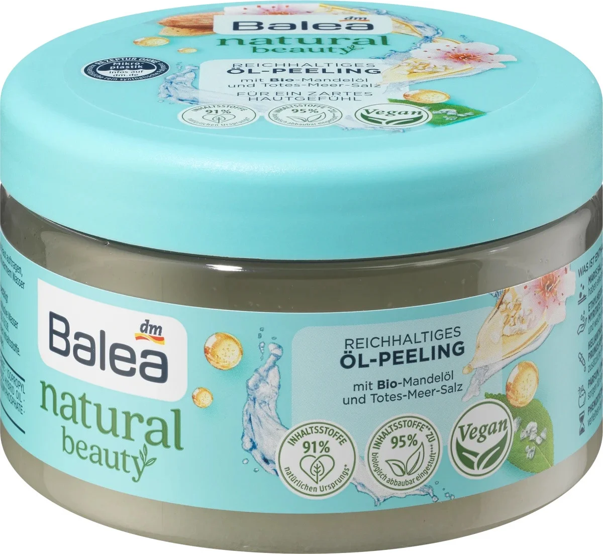 Balea Natural Beauty Reichhaltiges Öl-Peeling