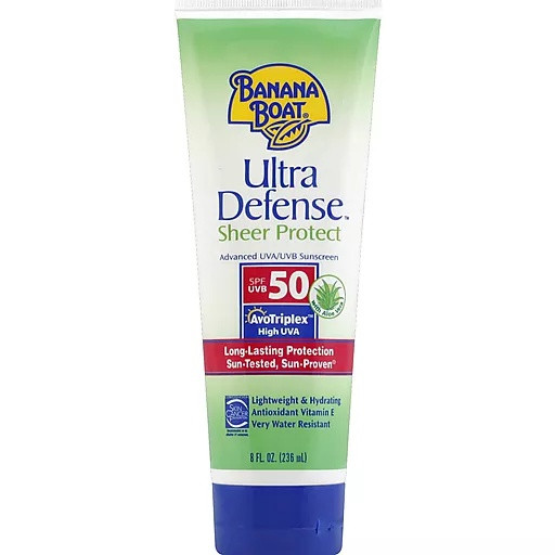 Full ingredients list Banana Boat Ultra Defense Sheer Protect