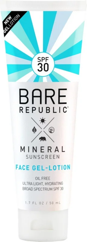 Sữa dưỡng Bare Republic Mineral Face Gel Lotion Spf 30